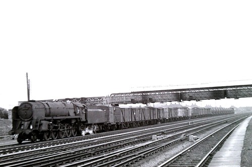 Steam locomotive 35mm slide - steam,