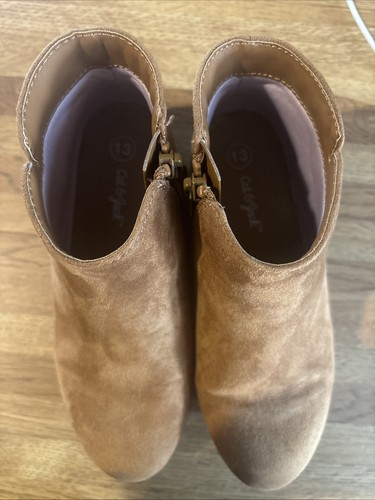 Girls brown booties size - brown,