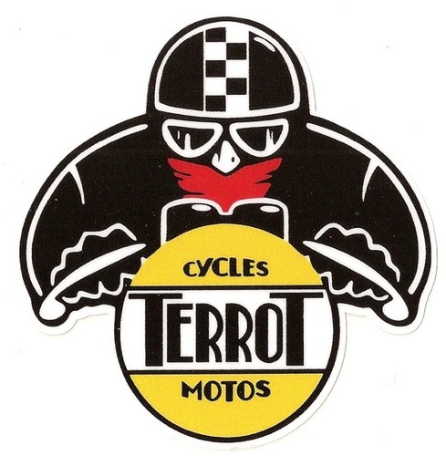 Terrot biker laminated vinyl - biker,
