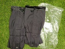 New UKSF Issue Black Goretex Gaiters British Army Standard GS mk2 UK 4 - 12 