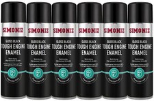 6x Simoniz Gloss Black Tough