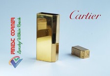 Genuine Cartier Lighter Parts Gold Body Only Must de Model  Good Condition C9