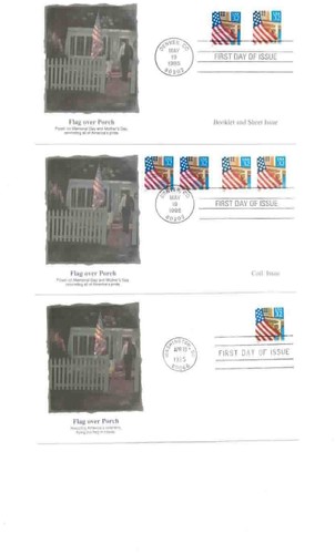 Fdc 1995 fleetwood flag - 6,