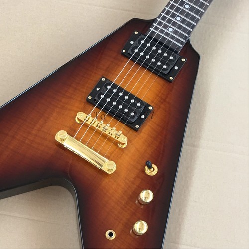 Tobacco burst shape electric - tobacco,