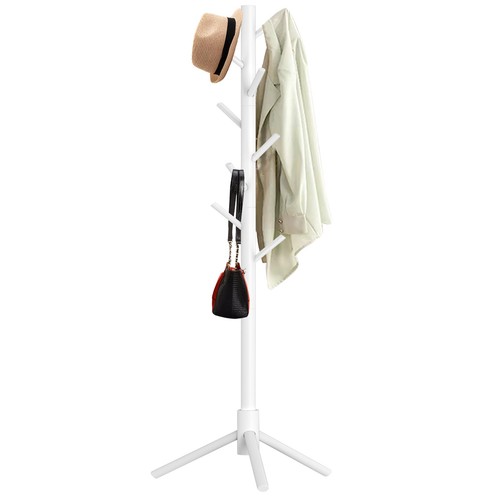 Freestanding wooden coat rack - freestanding,