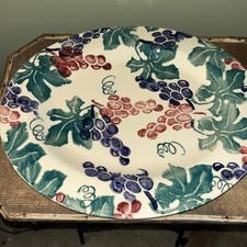 Emma Bridgewater 1ST BACKSTAMP VINE PATTERN LARGE PLATTER -VERY RARE