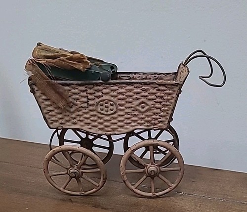 Antique german miniature doll - antique,