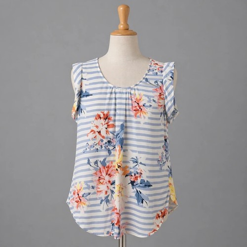 Joules striped floral - floral, vest