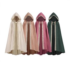 Retro Cloak with Hood Women