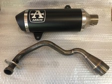 Arrow Exhaust System For Piaggio Medley 125cc Euro4 Euro5 2020 to 2024.