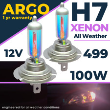 H7 100w Xenon Headlight Bulbs