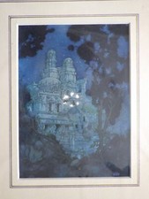 EDMUND DULAC PRINT. ARABIAN