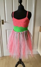 Costume Romantic Tutu Two Piece Apple Green Leotard