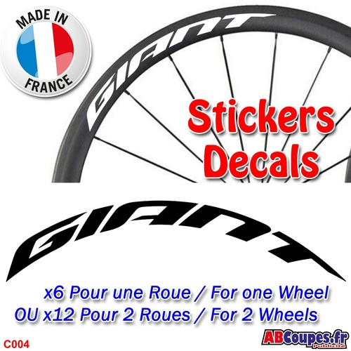 Stickers rims bike giant - giant,