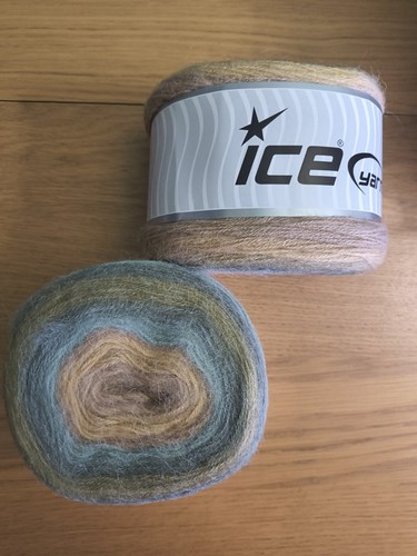 Wool yarn ice - &, 🧶