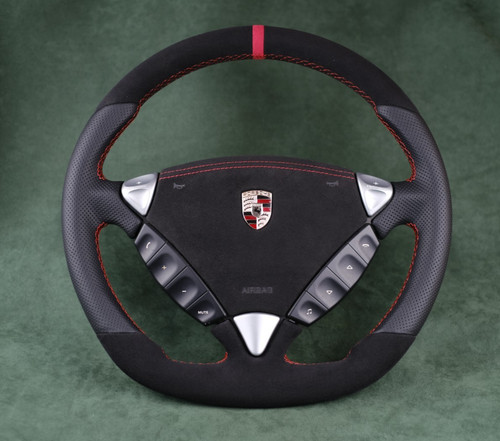 Cayenne custom steering wheel - custom,