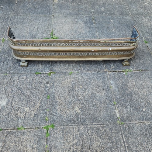 Antique victorian brass fire - antique,