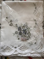 Pretty White Oblong Table