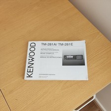 Kenwood TM 281 Manual