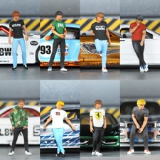 1:64 Scale Painted Figures for