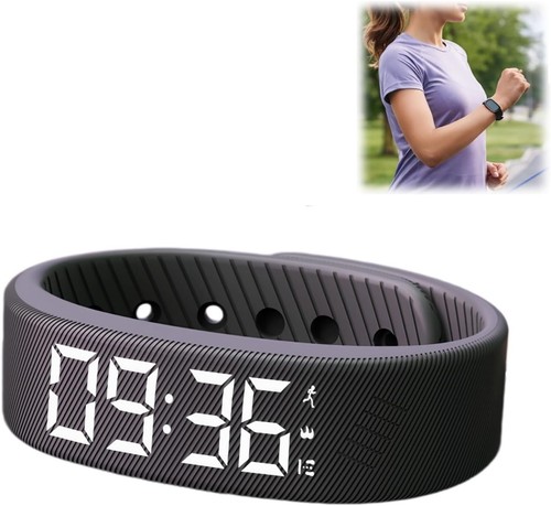 Black digital pedometer step - digital,