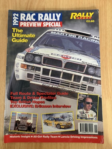 Rally sport magazine 1992 - 1992, rac