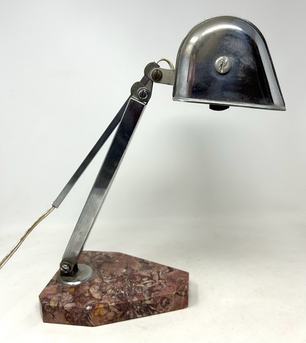 French 1930s chrome fossil - 1930s,