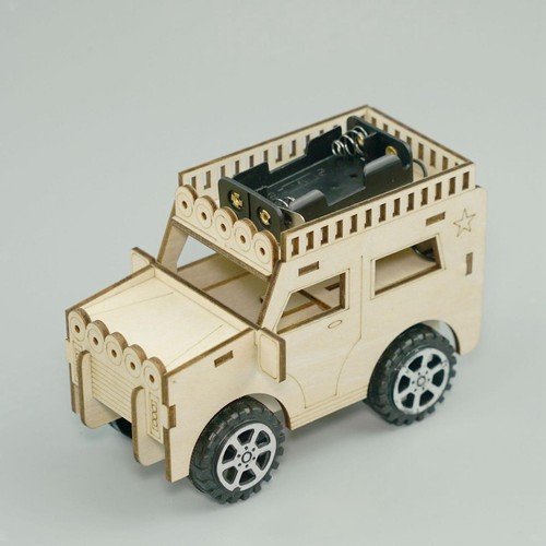 Wooden car model kit toy - model, cars