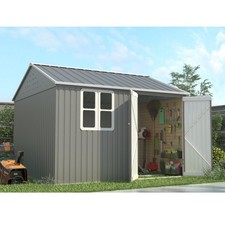 10x8ft steel apex - steel, shed