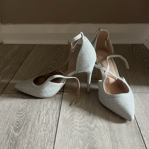 New look silver glitter - silver,