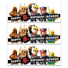 Personalised Roblocks  Happy