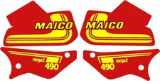 MAICO Mega 2 1981 & 1982 graphic/decal kit. 250 400 440 490 FREE UK POST