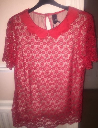 Gok wan size red lace - size,