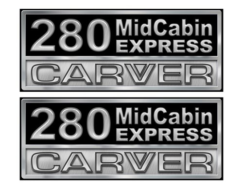 Carver mid cabin express boat - mid,