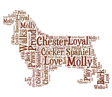 Personalised Cocker Spaniel