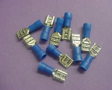 10x 16-14 AWG Blue Insulated