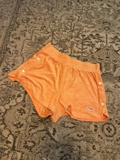 Nike Sportswear Terry Towelling Shorts ladies large vintage Orange
