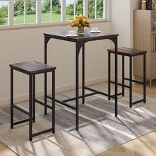 3 Pcs Dining Table 2 Chairs