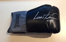 Lennox Lewis Signed Boxing Glove with Certificate of Authenticity (COA)