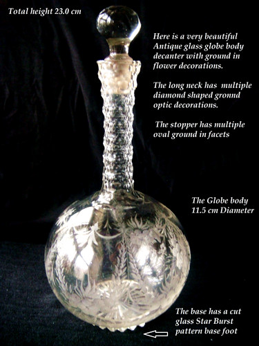 Victorian long neck globe