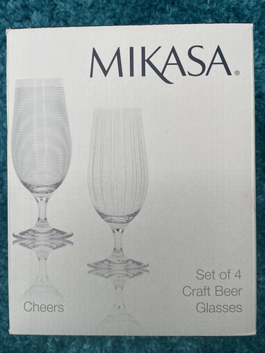 Mikasa crystal glass beer - crystal,