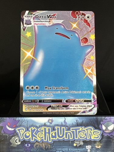 Pokemon card ditto vmax - card,