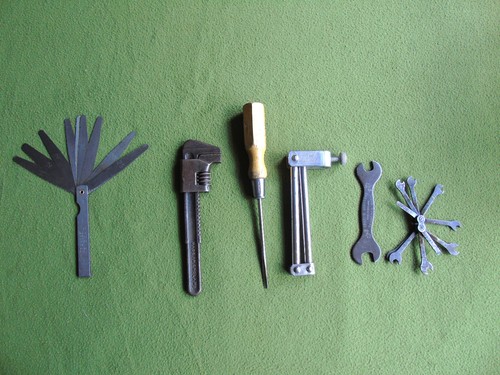 Vintage classic car tools - classic,