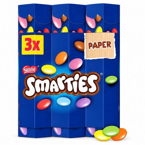 Smarties milk chocolate - chocolate, tube