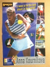ANNA KOURNIKOVA "Ex-Scrapbook 2021" Original Vintage Magazine Poster