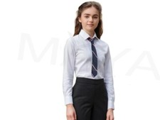 Classic White Girl's Shirt