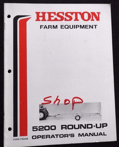 Genuine hesston 5200 - hesston,