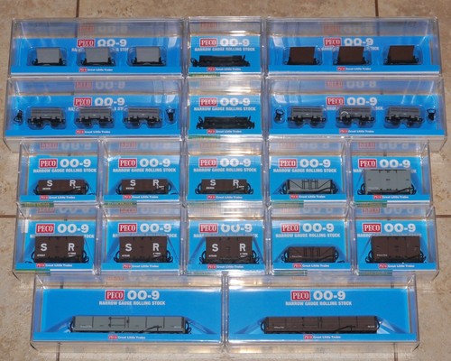 Peco narrow gauge wagons - 00-9,
