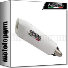 exhaust white aluminium gpr for honda crf 250 r 2003 03 2004 04 2005 05