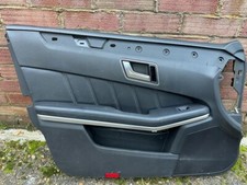 2127270788 MERCEDES E Class 212 Estate Rear Left Passenger Side Door Card Black